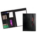 Carpeta de curpiel con sujetador de...