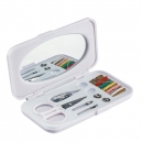 Costurero de bolsillo con espejo