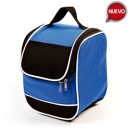 Hielera de poliéster con diseño bitono y asa