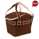 Hielera de poliéster que simula canasta de...