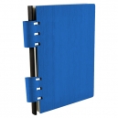 Libreta en curpiel con espiral metálico...