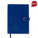 Libreta con pasta de poliuretano y broche