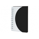 Mini libreta con pastas de plástico y...