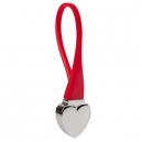 Llavero metálico en forma de corazón,...