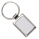Llavero metálico con placa metálica...