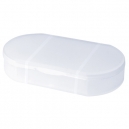 Pastillero plástico con forma elíptica de...