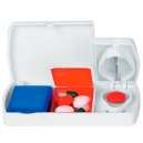 Pastillero doble con navaja y...