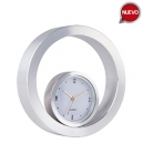 Reloj circular de aluminio para escritorio