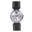 Reloj de pulso con dial grabado y correa...