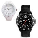 Reloj de pulso con arillo giratorio y...