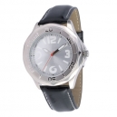 Reloj de pulso con caja metálica números...