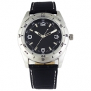 Reloj de pulso con bisel negro números...