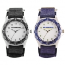 Reloj de pulso con caja metálica y correa...