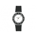 Reloj de pulso con caja metálica y...