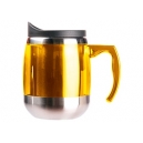 Taza térmica Cadiz de acero inoxidable con...