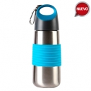 Termo de acero inoxidable con arnés y grip...