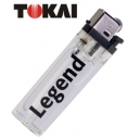 Encendedor Tokai de plástico transparente
