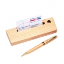 Bolígrafo o pluma con Estuche de madera...