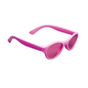 Lentes de sol infantiles con armazón rosa