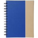 Libreta de pastas dura con notas adhesivas...