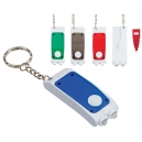 Llavero con doble lámpara Led y bolígrafo