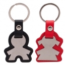 Llavero Kids metálico con curpiel