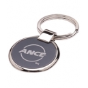 Llavero Macedonia de metal con placa circular