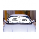 Parasol de nylon para automóvil con funda