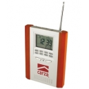 Radio ejecutivo con reloj y termómetro
